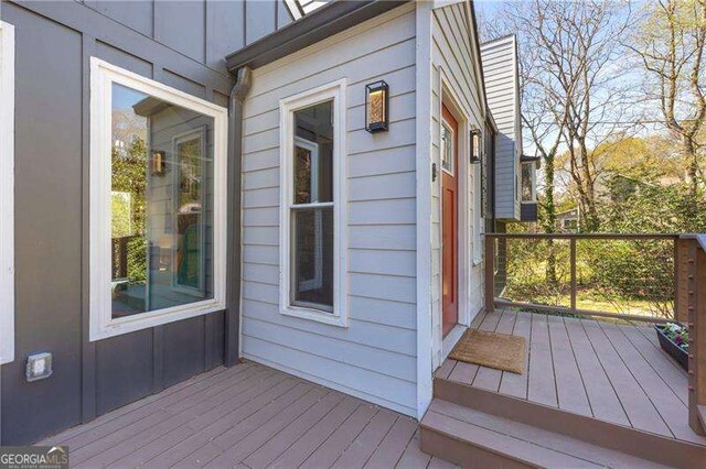10845 Shallowford Rd, Roswell, GA 30075 - view of deck