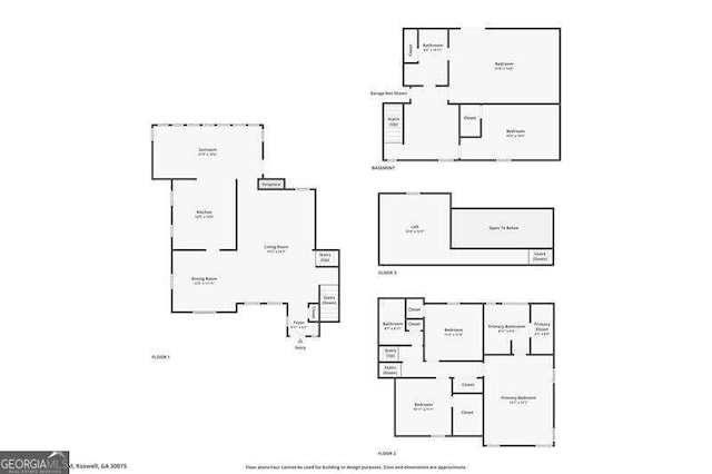 10845 Shallowford Rd, Roswell, GA 30075 - view of room layout