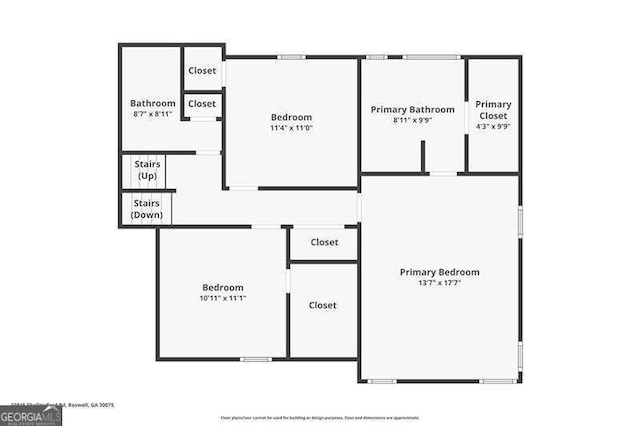 10845 Shallowford Rd, Roswell, GA 30075 - view of room layout