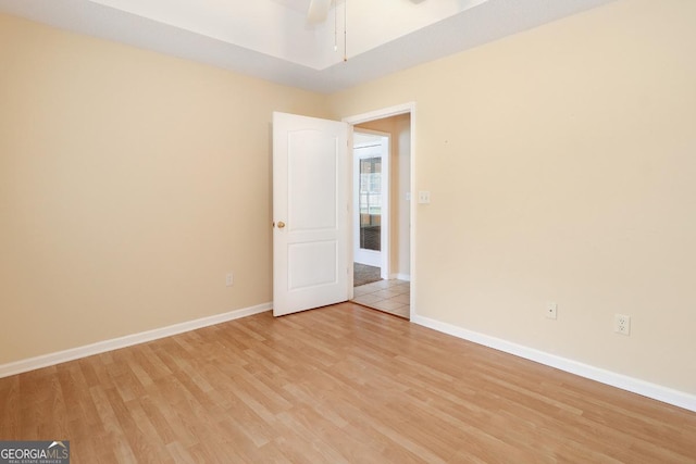 101 Coldbrook Cir, Rincon, GA 31326 - empty room with light wood-style flooring and a ceiling fan