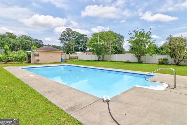 101 Coldbrook Cir, Rincon, GA 31326 - view of pool with a patio