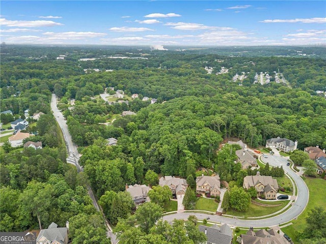 5705 Registry Oaks Ln SE, Mableton, GA 30126 - aerial view of residential area featuring a forest