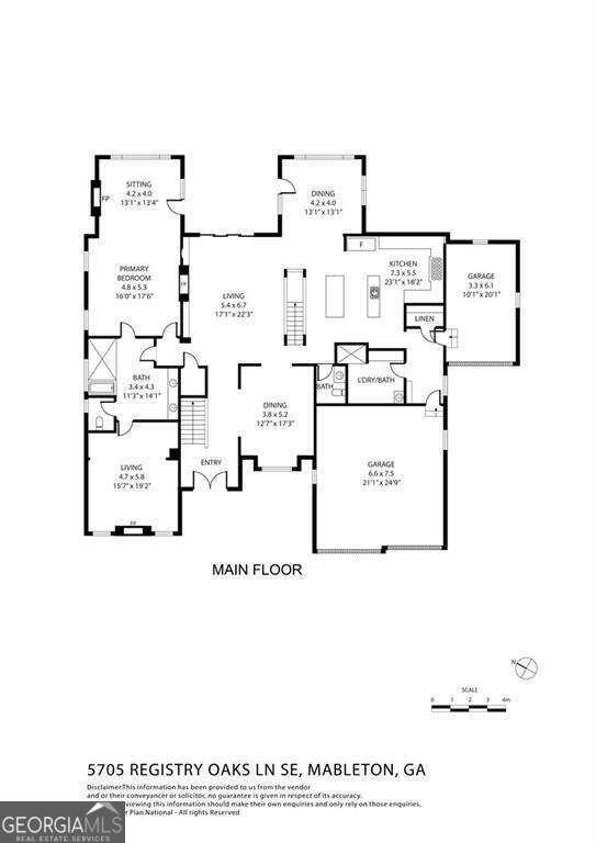 5705 Registry Oaks Ln SE, Mableton, GA 30126 - home floor plan