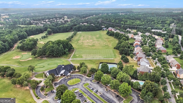 6861 Louis Dr, Locust Grove, GA 30248 - aerial view of property's location featuring nearby suburban area and a golf club