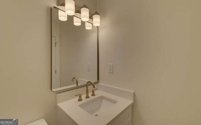 340 Currahee Trl, Toccoa, GA 30577 - bathroom featuring vanity and toilet