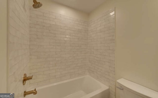 340 Currahee Trl, Toccoa, GA 30577 - full bath featuring toilet and shower / tub combination