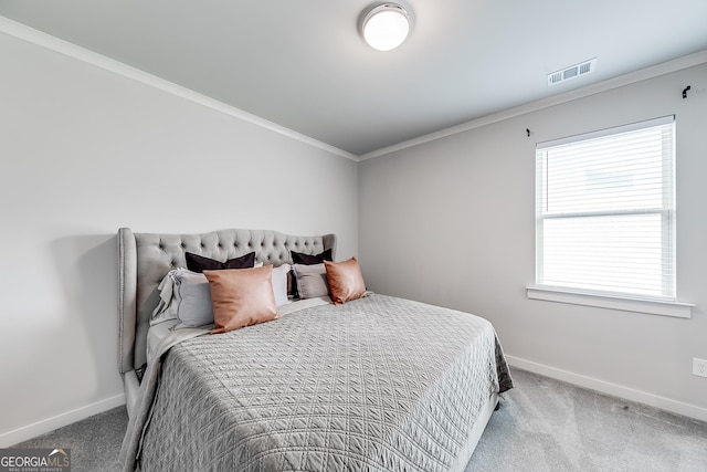 4581 Blacksmith Ln, Jefferson, GA 30549 - carpeted bedroom with baseboards and crown molding