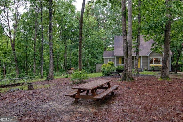 34 Sassafras Grv, Dawsonville, GA 30534 - view of yard