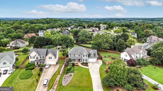 224 Mountain View Dr, Woodstock, GA 30188 - aerial view of residential area