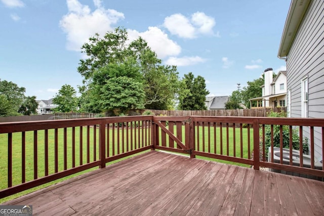 224 Mountain View Dr, Woodstock, GA 30188 - deck featuring a residential view