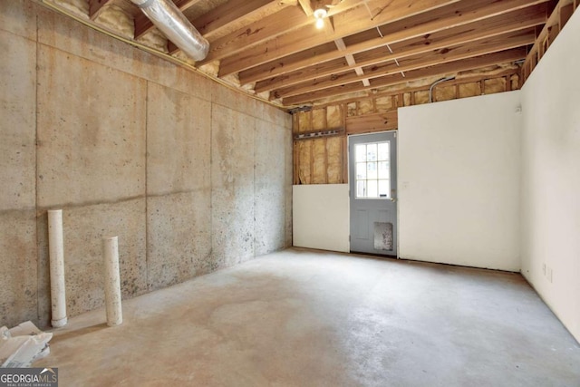 224 Mountain View Dr, Woodstock, GA 30188 - basement with a garage