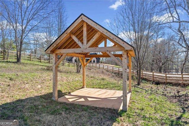 856 Ferguson Pl, Dallas, GA 30132 - view of yard with a gazebo