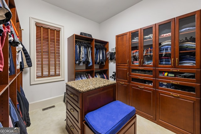 816 Blackfoot Trl, Suwanee, GA 30024 - walk in closet featuring light colored carpet