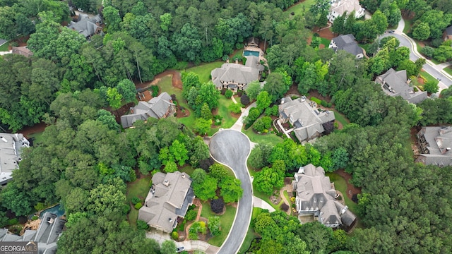 816 Blackfoot Trl, Suwanee, GA 30024 - aerial view of property and surrounding area with nearby suburban area
