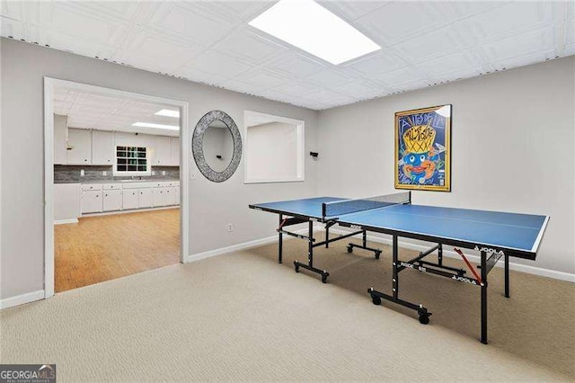 4402 Windsor Oaks Chase, Marietta, GA 30066 - playroom with light colored carpet and baseboards