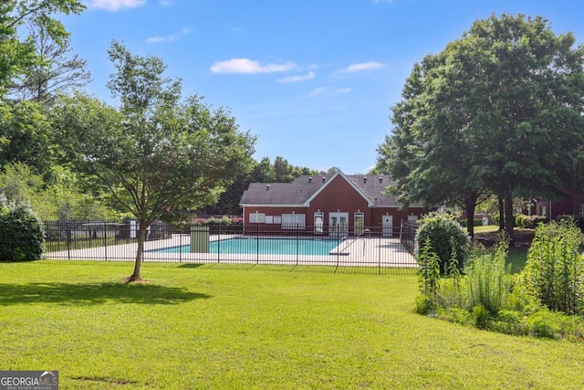7712 Autry Cir Unit 701, Douglasville, GA 30134 - community pool with a patio