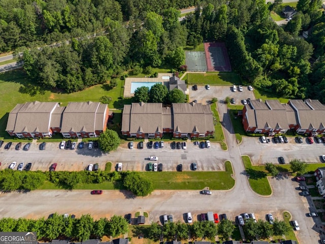 7712 Autry Cir Unit 701, Douglasville, GA 30134 - aerial overview of property's location with nearby suburban area