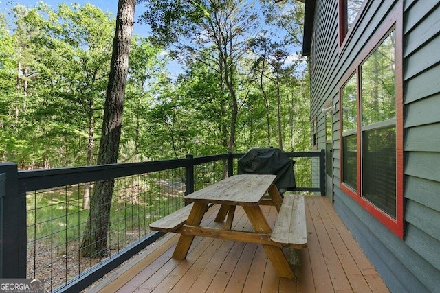488 S Lemmon Ln Unit 289, Ellijay, GA 30540 - wooden deck featuring area for grilling