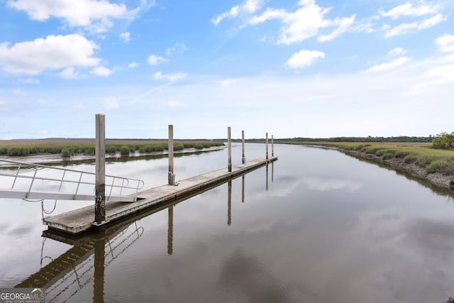 31 Bitter End Ct, Waverly, GA 31565 - dock area with a water view