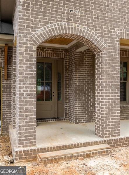 1115 Ralph Rd NE, Atlanta, GA 30324 - doorway to property with brick siding