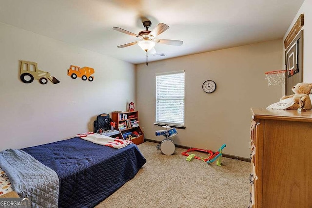 1148 Abe Lincoln Way, Jefferson, GA 30549 - carpeted bedroom with baseboards and ceiling fan