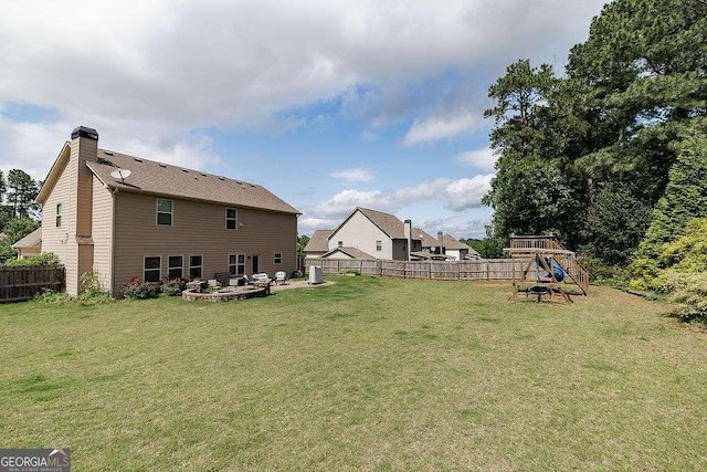1148 Abe Lincoln Way, Jefferson, GA 30549 - view of yard featuring a patio
