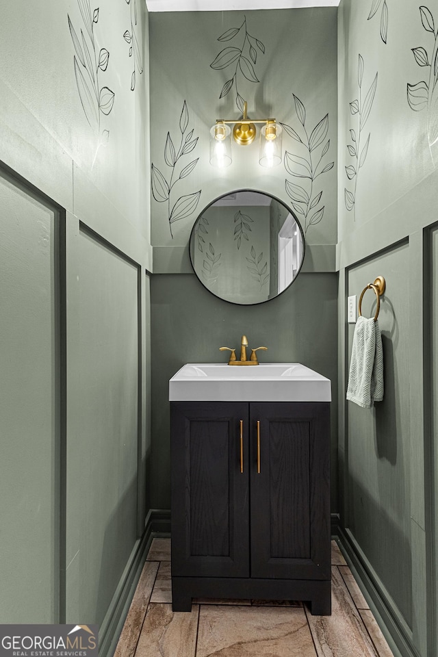 3 Stonebridge Way, Newnan, GA 30265 - bathroom featuring vanity and baseboards