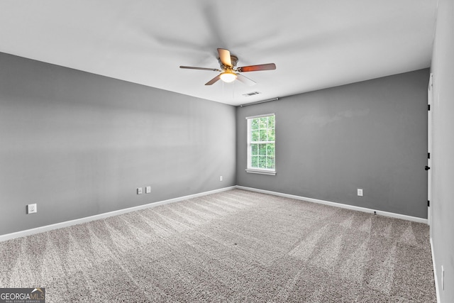 3 Stonebridge Way, Newnan, GA 30265 - carpeted spare room featuring ceiling fan and baseboards