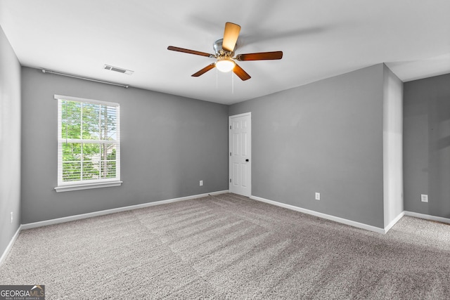 3 Stonebridge Way, Newnan, GA 30265 - carpeted empty room with a ceiling fan and baseboards