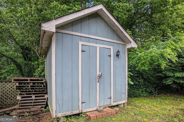 198 Hickory Ave, Demorest, GA 30535 - view of shed