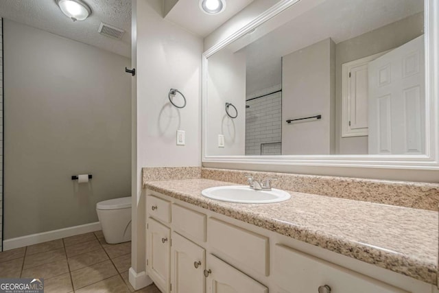1137 Poplar Log Pl, Austell, GA 30168 - full bath featuring vanity, tile patterned flooring, baseboards, and toilet