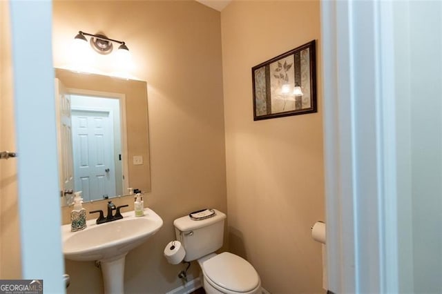 6089 Indian Wood, Mableton, GA 30126 - half bathroom featuring toilet
