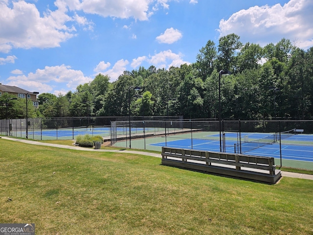 536 Longwood Pl, Dallas, GA 30132 - view of tennis court