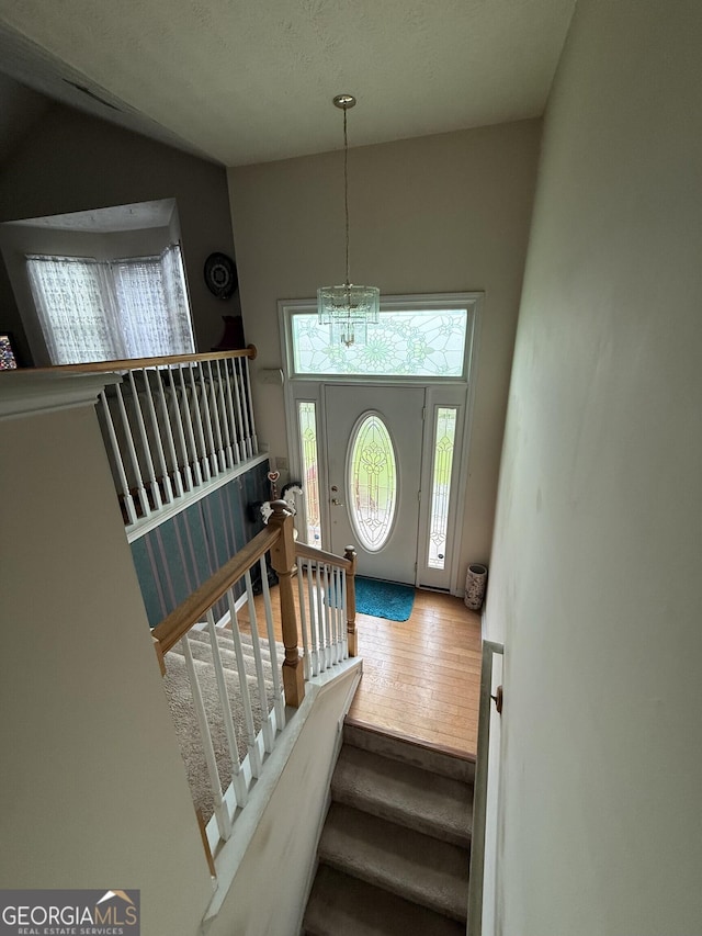 650 Flippen Rd, Stockbridge, GA 30281 - foyer featuring wood finished floors and stairs