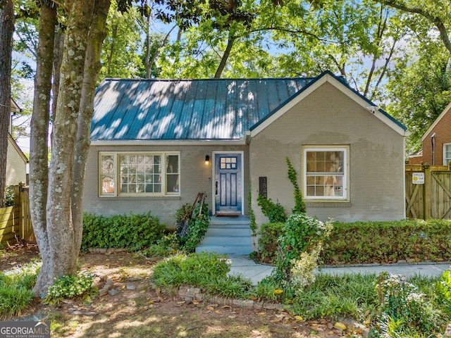 1844 Stanton St, Decatur, GA 30032 - view of front facade with brick siding and metal roof