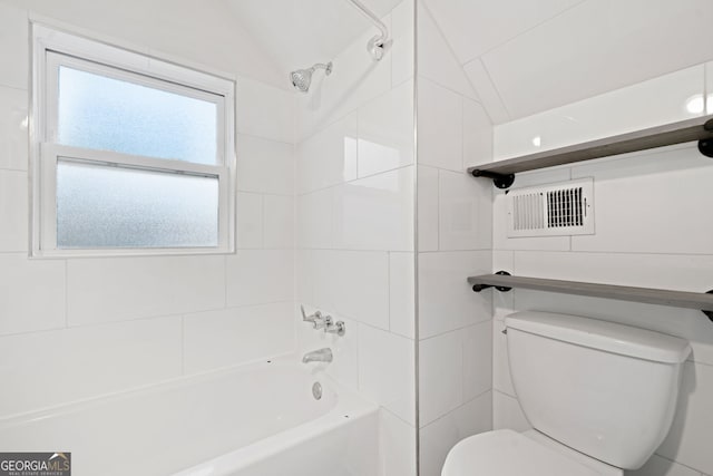 1844 Stanton St, Decatur, GA 30032 - bathroom featuring bathtub / shower combination and toilet