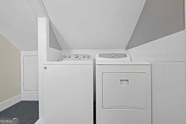 1844 Stanton St, Decatur, GA 30032 - laundry area featuring washer and clothes dryer