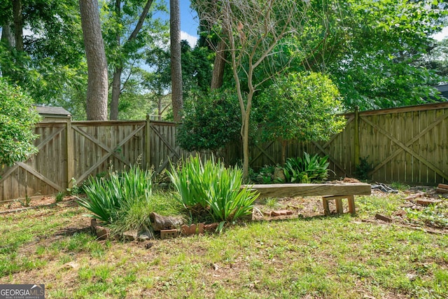 1844 Stanton St, Decatur, GA 30032 - fenced backyard with a gate