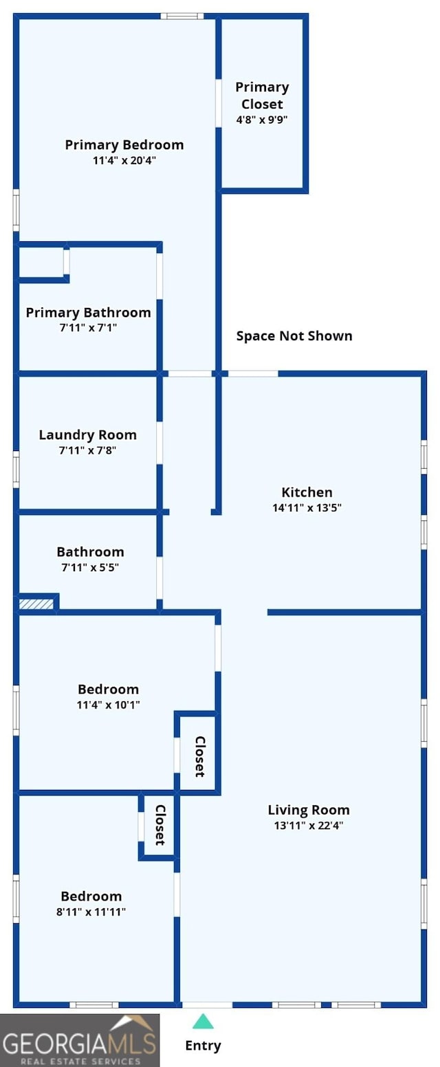 342 Chevis Rd, Savannah, GA 31419 - home floor plan