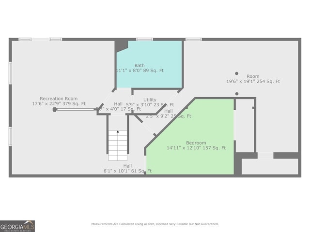 1124 Ponderosa Park Dr, Forest Park, GA 30297 - home floor plan