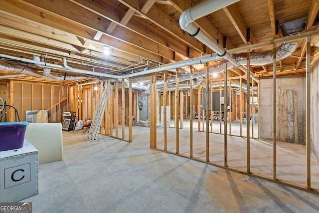 40 Costleys Bridge Dr, Oxford, GA 30054 - view of unfinished basement