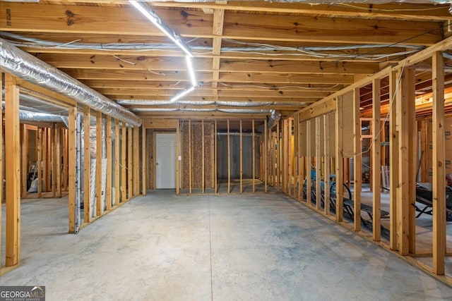 40 Costleys Bridge Dr, Oxford, GA 30054 - view of unfinished basement