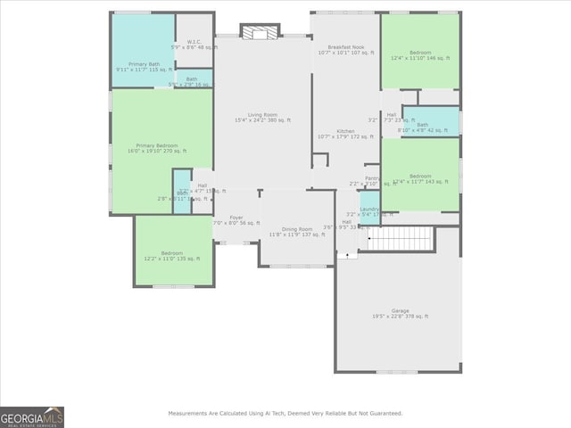 40 Costleys Bridge Dr, Oxford, GA 30054 - floor plan / room layout