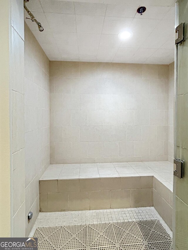 3040 Peachtree Rd Unit 1501, Atlanta, GA 30305 - bathroom with a shower stall