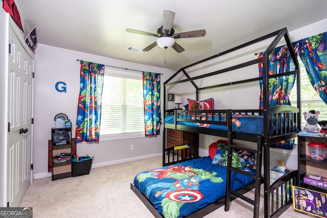 101 Crestwood Dr, Lagrange, GA 30241 - bedroom featuring baseboards and carpet
