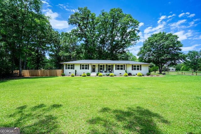 101 Crestwood Dr, Lagrange, GA 30241 - view of single story home