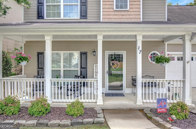 17 Roxbury Ln, Newnan, GA 30265 - doorway to property with a porch