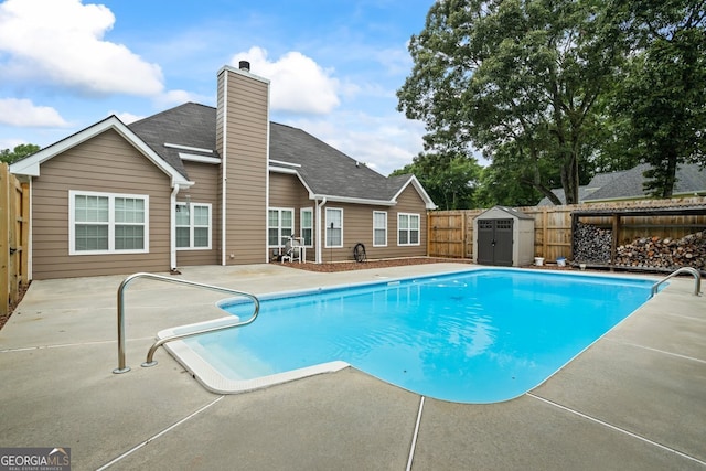 15 Livingston Way, Covington, GA 30016 - view of pool featuring a patio and a fenced backyard
