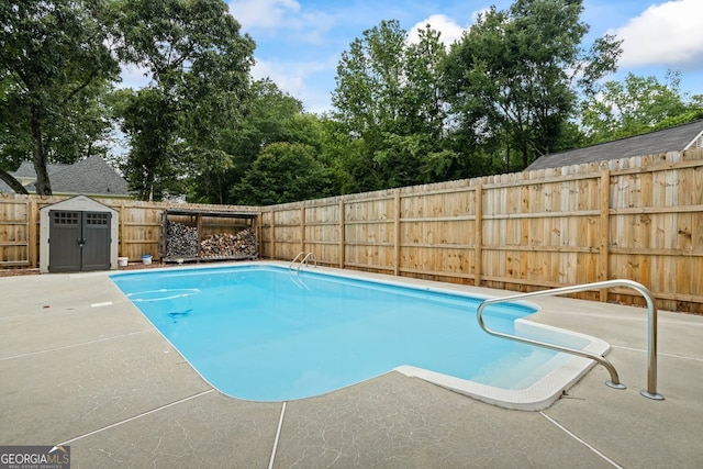 15 Livingston Way, Covington, GA 30016 - view of pool with a patio area and a fenced backyard