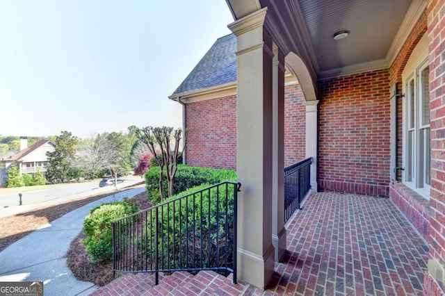 10125 Brixton Pl, Suwanee, GA 30024 - view of covered porch